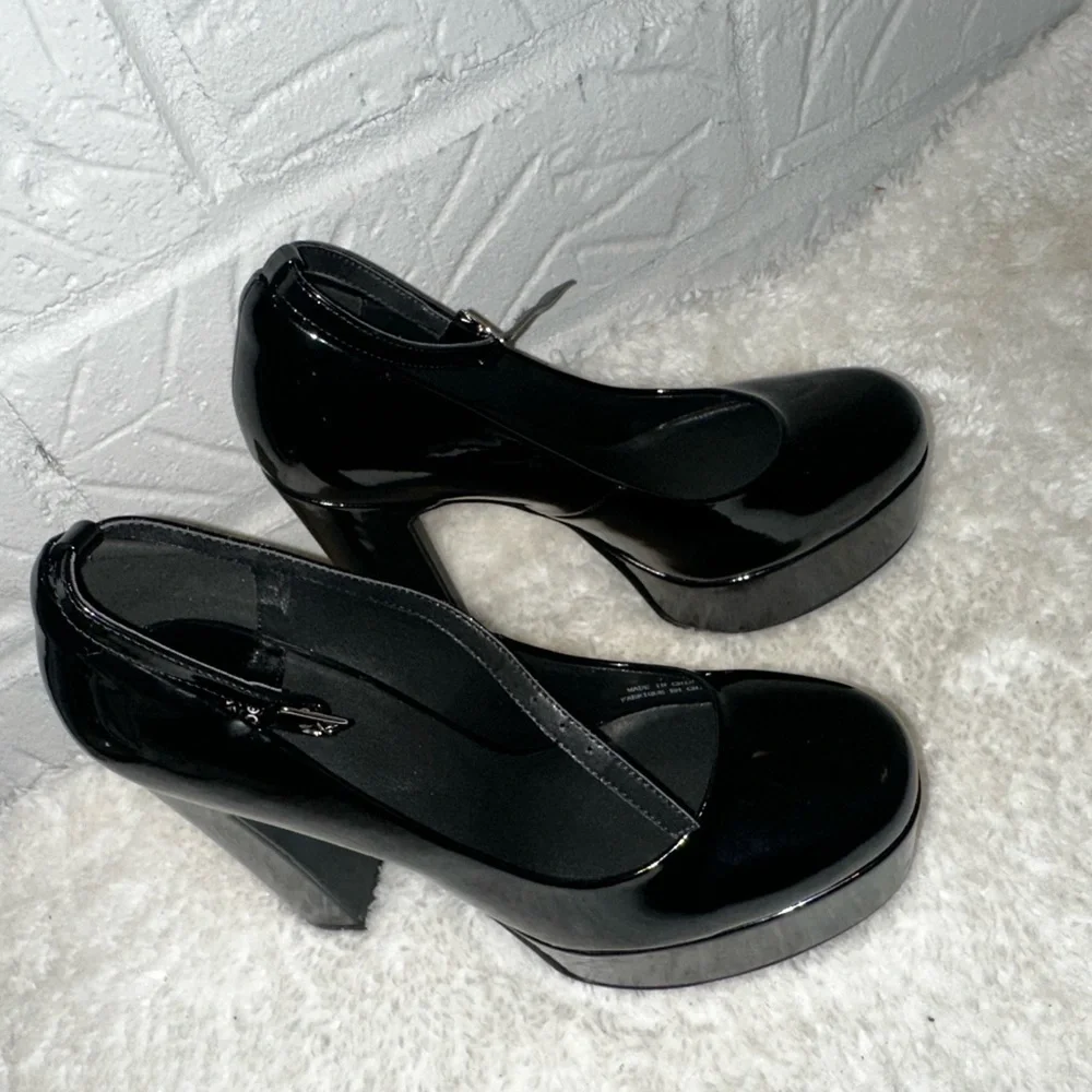 New Jeffrey Campbell Platform Mary Jane Shoes Size 7 - Picture 4 of 10